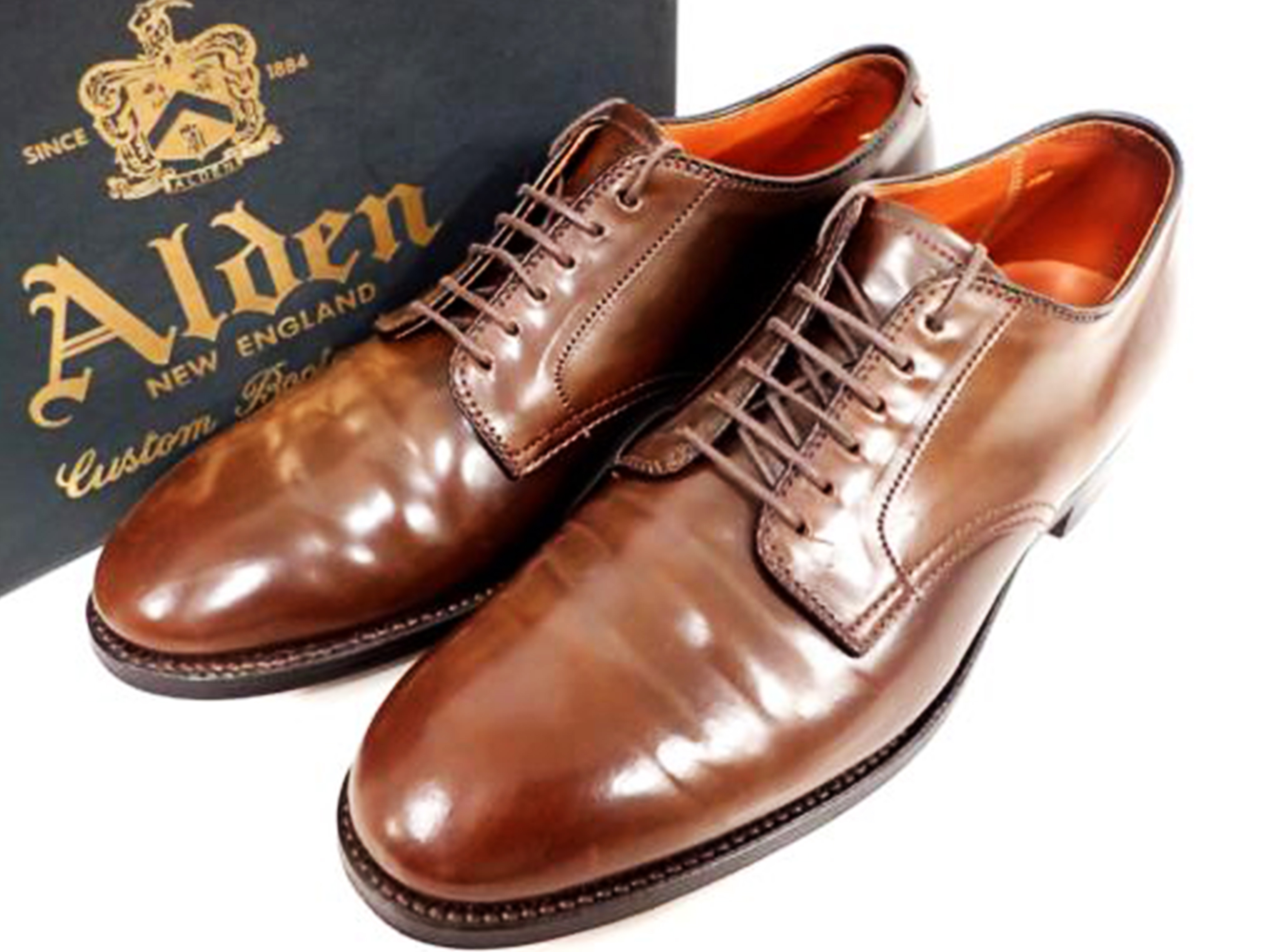 【美品】Alden オールデン990 ユナイテッドアローズ別注  革靴 8D